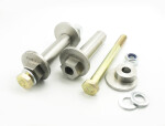 2 x Powerflex PFF25-203G Stainless Steel Caster...