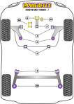 Powerflex PFF19-2026 Transmission Mount Insert fit Ford...