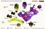 Powerflex PFF85-831 Front Lower Engine Mount Bush Insert for VAG (No.30)