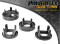 2 x Powerflex PFR5-423BLK Rear Subframe Rear Mounting Insert (No.20)